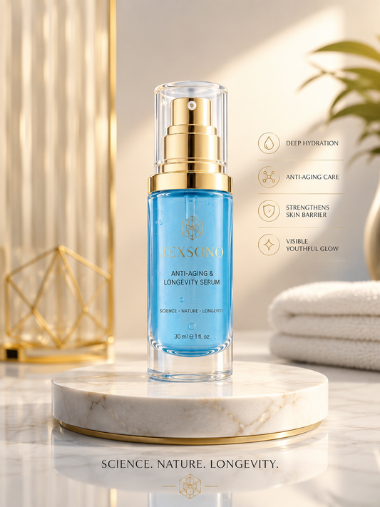 Jexsono Phoenix Serum | 0.5% GHK-Cu & Exosome Technology.
